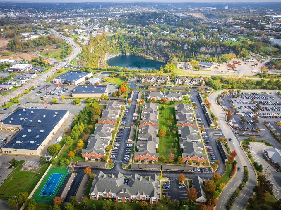 Aerial view of King of Prussia, Pennsylvania