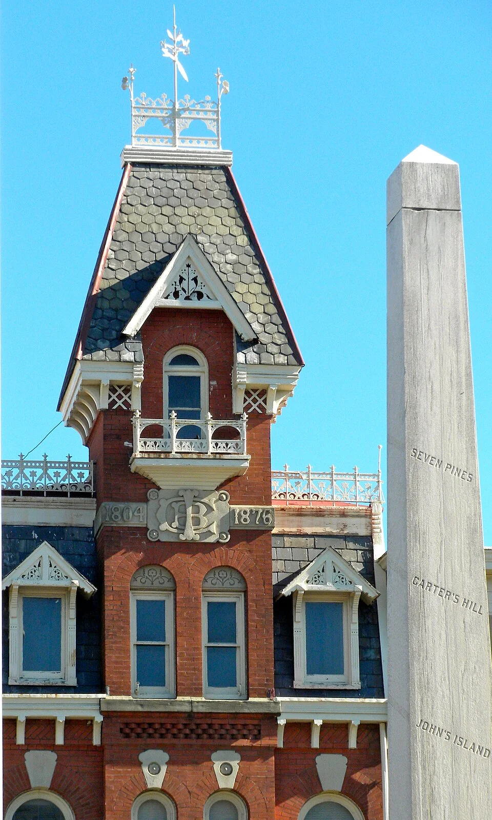 Historic downtown Doylestown in Bucks County, Pennsylvania