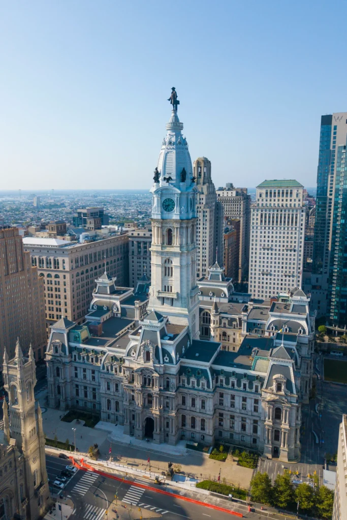Philadelphia City Hall in Center City, Philadelphia